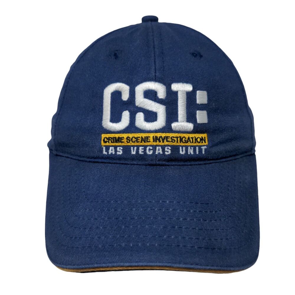CSI Crime Scene Investigation Las Vegas Unit Slideback Hat Blue One Size SNCO